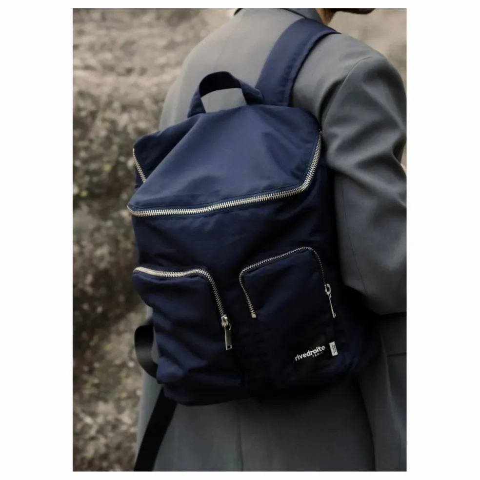 Sac à Dos Abel Fibres Recyclées | Bleu marine