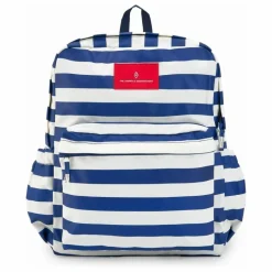 Sac à Dos Addax Rayé Coton Bio | Bleu