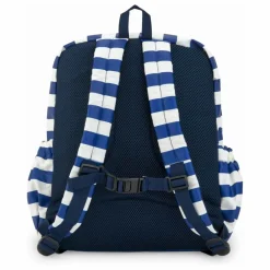 Sac à Dos Addax Rayé Coton Bio | Bleu