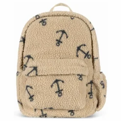 Sac à Dos Façon Sherpa Jody Ancres Fibres Recyclées | Beige