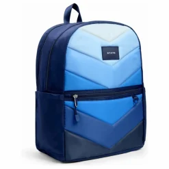 Sac à Dos Kane Deux Poches Blue Chevron | Bleu