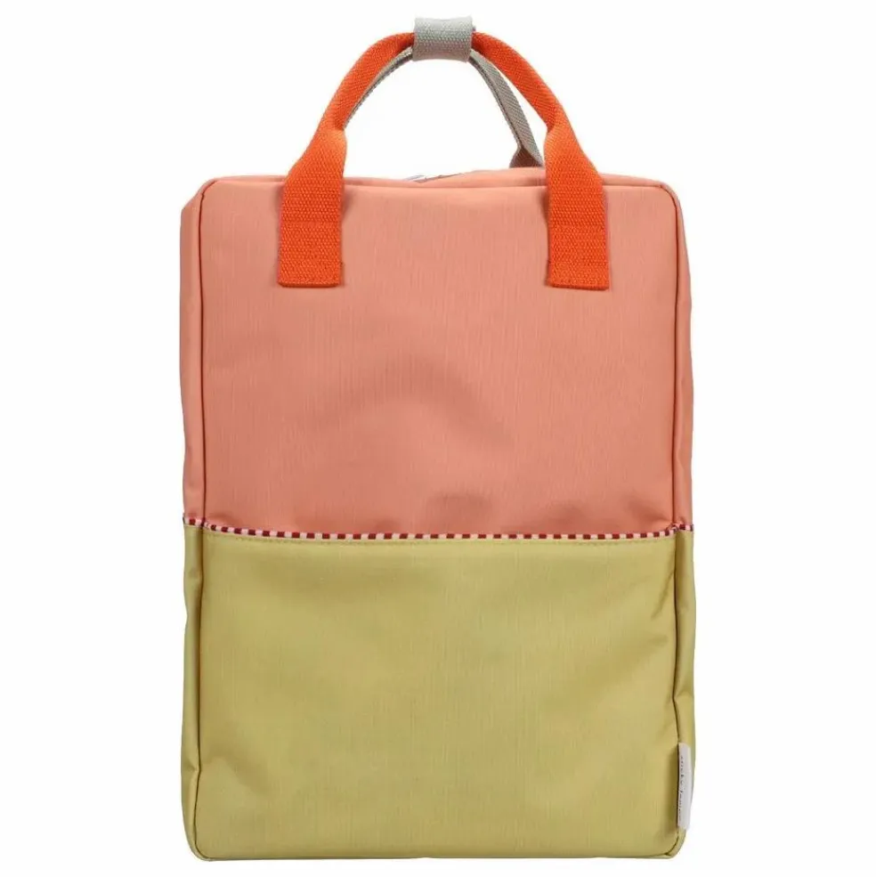 Sac à Dos Large Colorblock | Rose