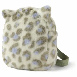 Sac à Dos Léopard Fausse Fourrure | Ecru