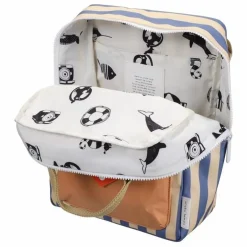 Sac à Dos Medium Envelope Rayé | Bleu