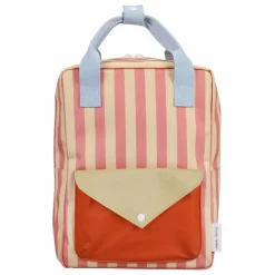 Sac à Dos Medium Envelope Rayé | Rose