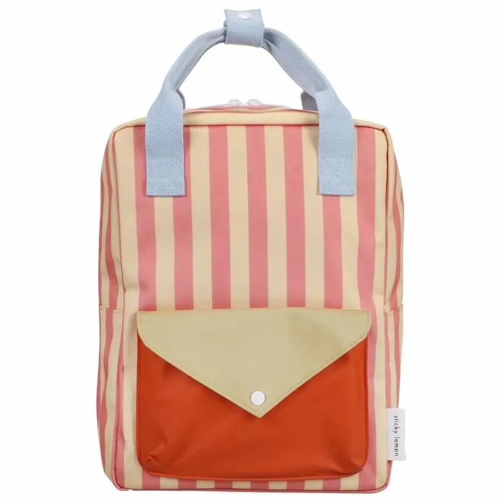 Sac à Dos Medium Envelope Rayé | Rose