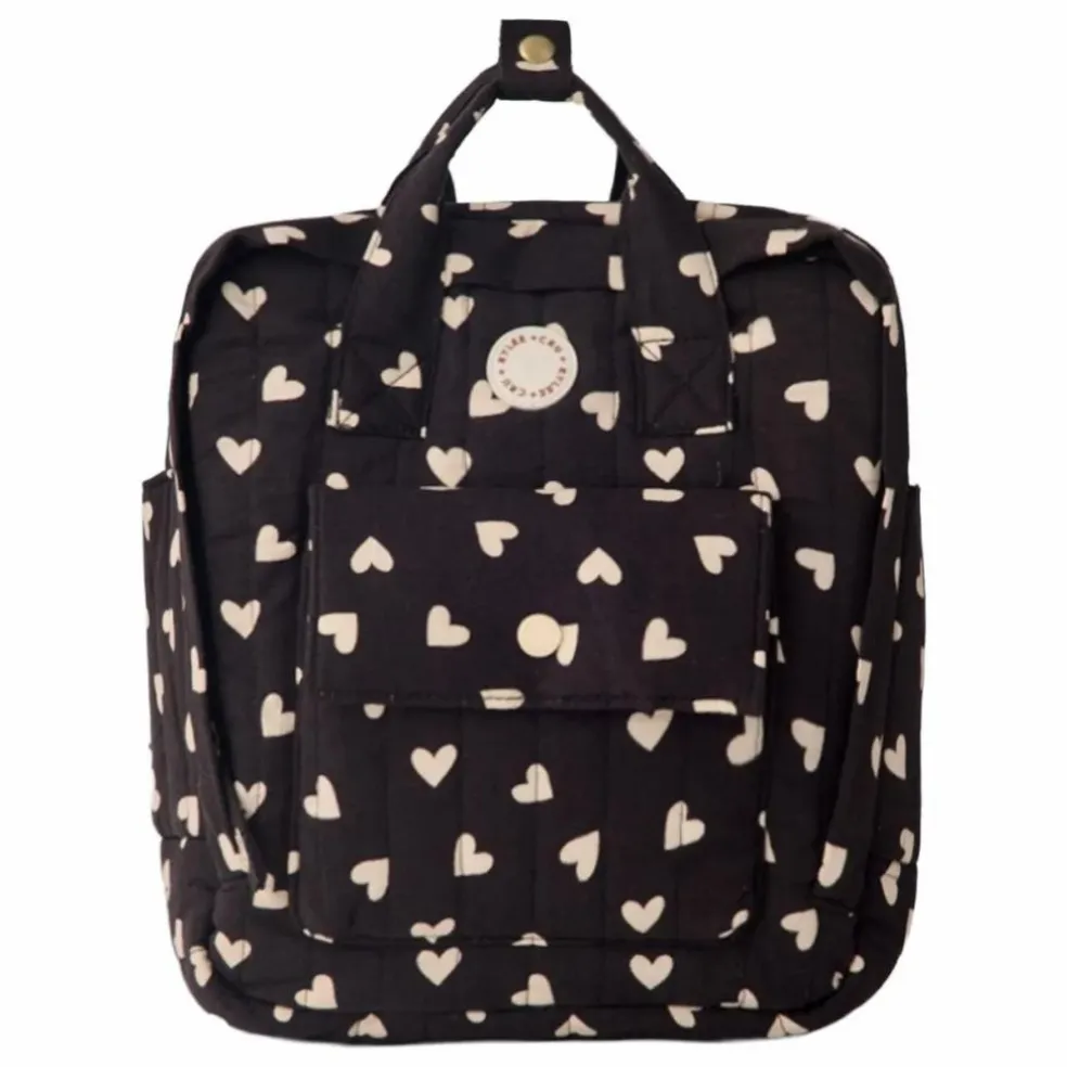 Sac à Dos Mini Cœurs | Noir