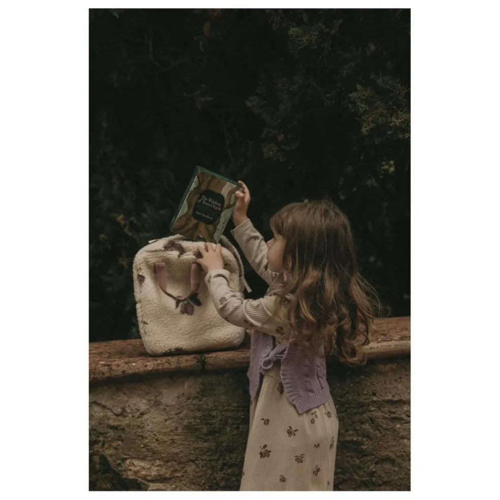 Sac à dos Prune Sherpa | Ecru