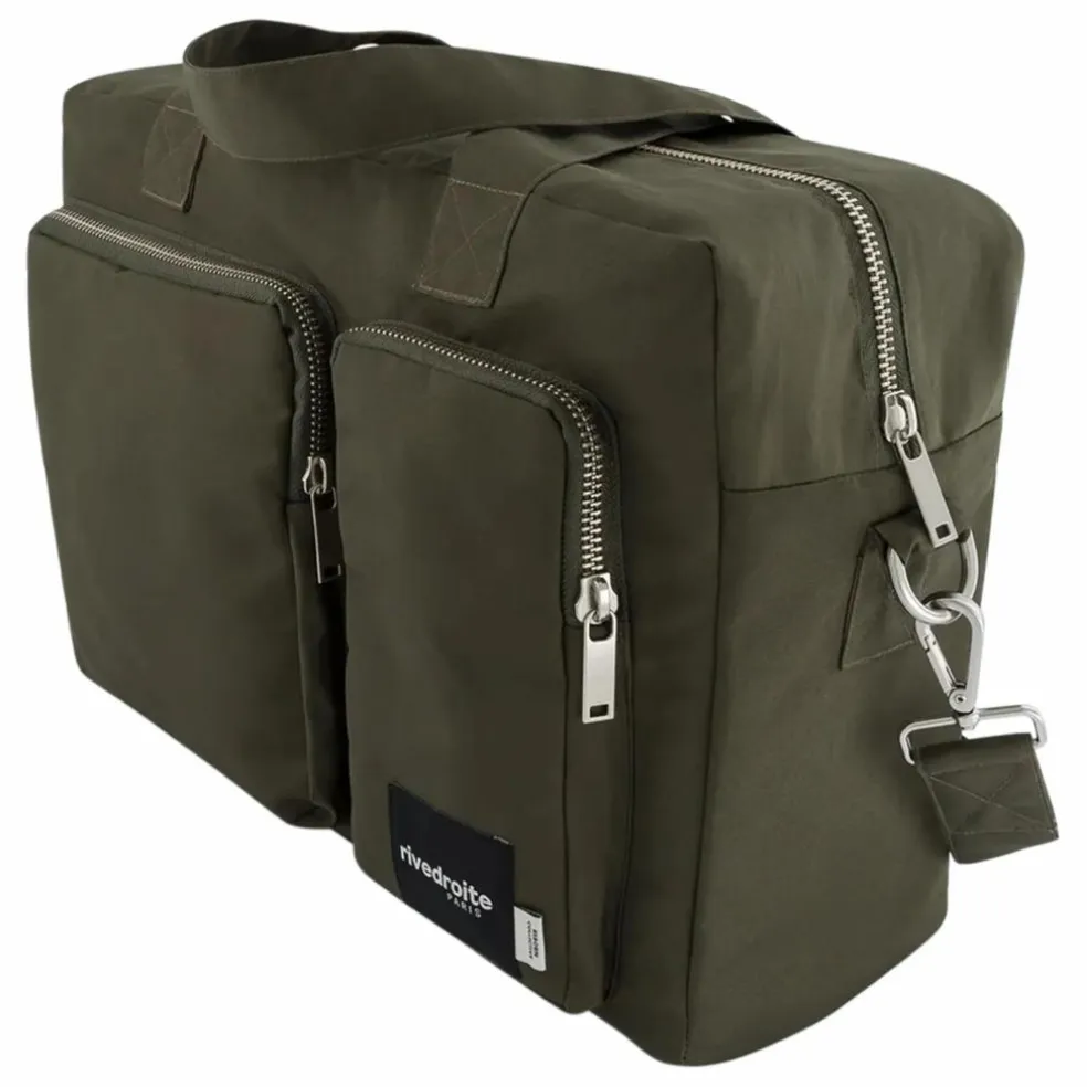 Sac 24 Heures Keller Fibres Recyclées | Vert kaki