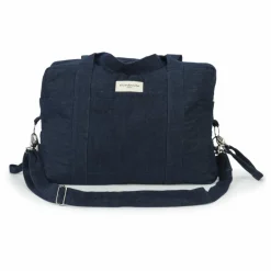 Sac à langer Darcy en coton recyclé | Denim brut