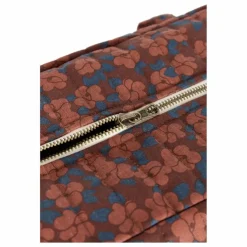 Sac à langer imperméable Hyde Park Maroon Poppies | Brique