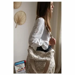 Sac à langer Lierre en coton bio