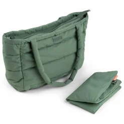 Sac à langer matelassé | Vert