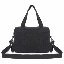 Sac à langer Mini Darcy en coton recyclé | Noir