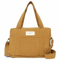 Sac à langer Mini Darcy en coton recyclé | Tabac