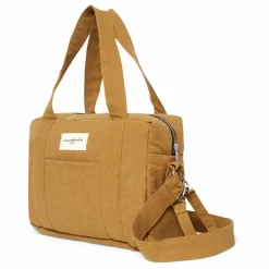 Sac à langer Mini Darcy en coton recyclé | Tabac