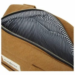 Sac à langer Mini Darcy en coton recyclé | Tabac