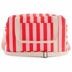 Sac à langer Raphaël rayé | Rouge