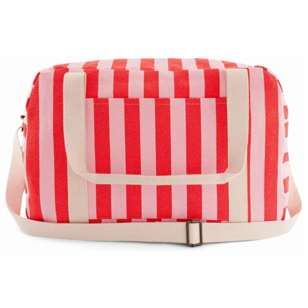 Sac à langer Raphaël rayé | Rouge