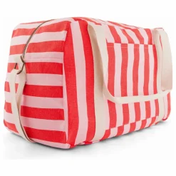 Sac à langer Raphaël rayé | Rouge