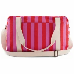 Sac à langer Raphaël rayé | Rose pâle