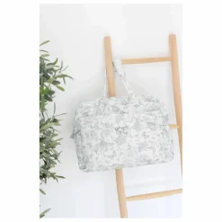 Sac à langer Toile de Jouy | Gris