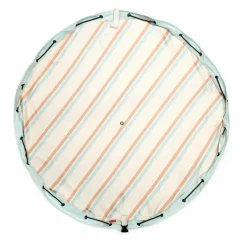 Sac / Tapis de jeu d'extérieur Noomad - Rayures | Bleu ciel