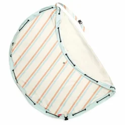 Sac / Tapis de jeu d'extérieur Noomad - Rayures | Bleu ciel