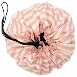 Sac / Tapis de jeu Noomad - Rayures | Rose