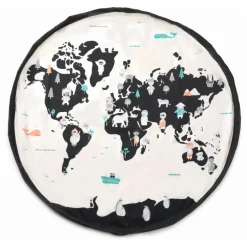 Sac / Tapis de jeu Noomad - Carte du Monde | Blanc