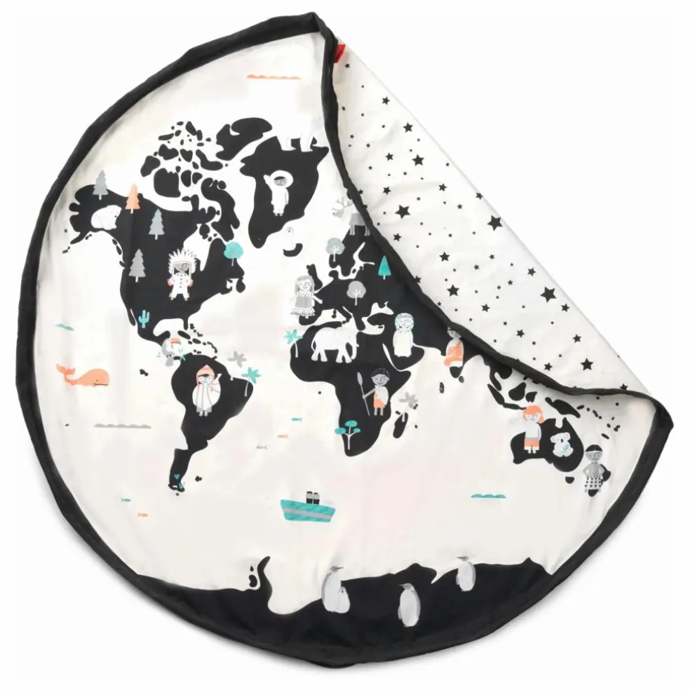 Sac / Tapis de jeu Noomad - Carte du Monde | Blanc