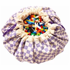Sac / Tapis de jeu Noomad - Vichy | Violet