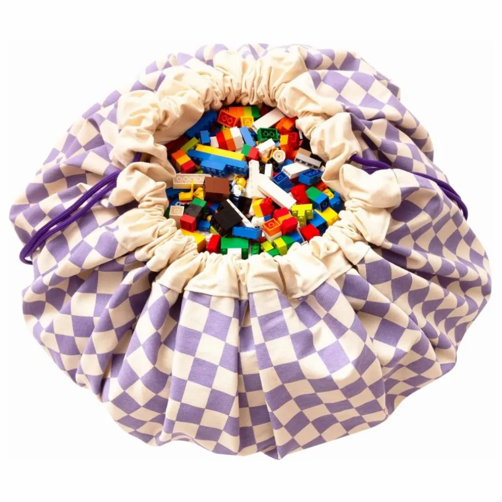 Sac / Tapis de jeu Noomad - Vichy | Violet