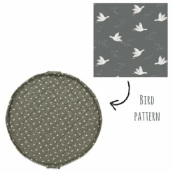 Sac / Tapis d'éveil Noomad - Oiseaux | Khaki