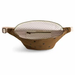 Sac banane Cœurs | Brun roux