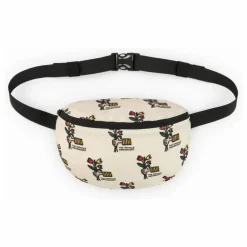 Sac Banane Fanny Fleurs | Ecru