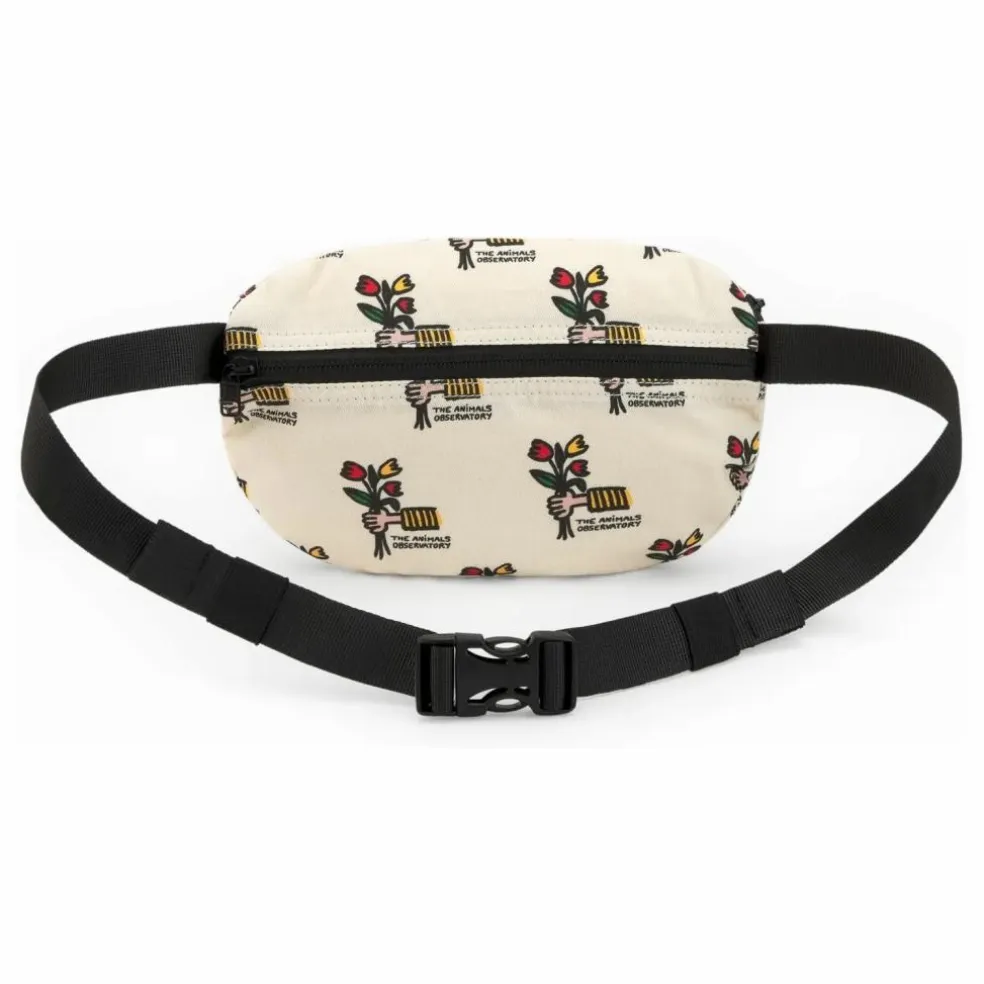 Sac Banane Fanny Fleurs | Ecru