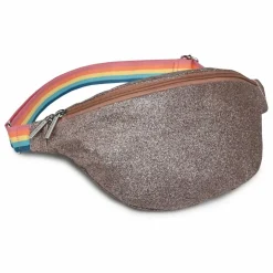 Sac Banane Mom Pailleté | Cuivre