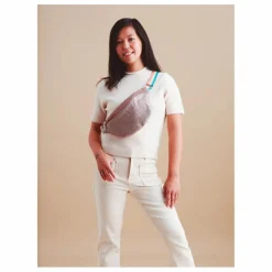 Sac Banane Mom Pailleté | Cuivre