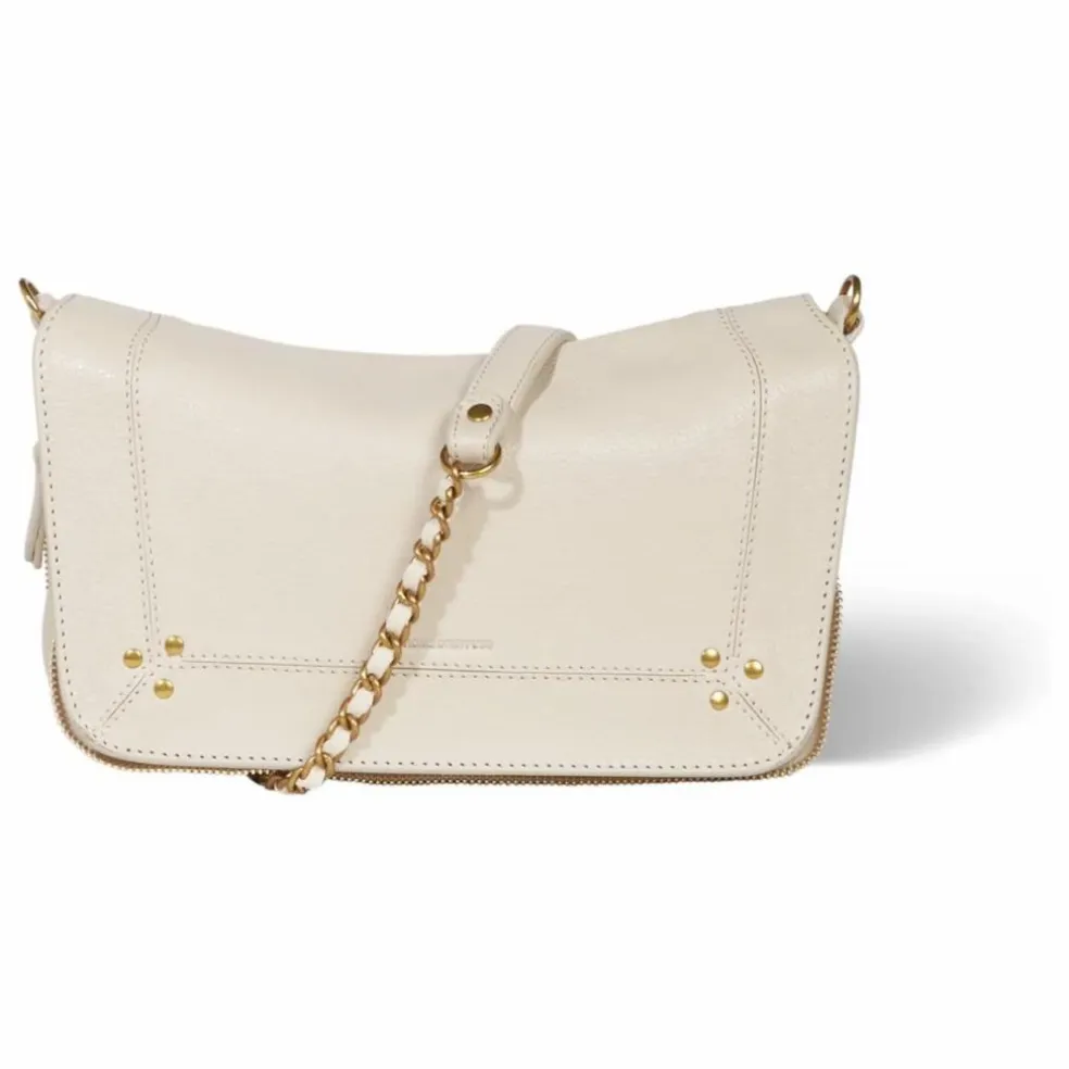 Sac Bobi S Chèvre Grainé | Ecru