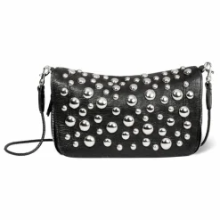 Sac Bobi S Chèvre Grainé Silver | Noir