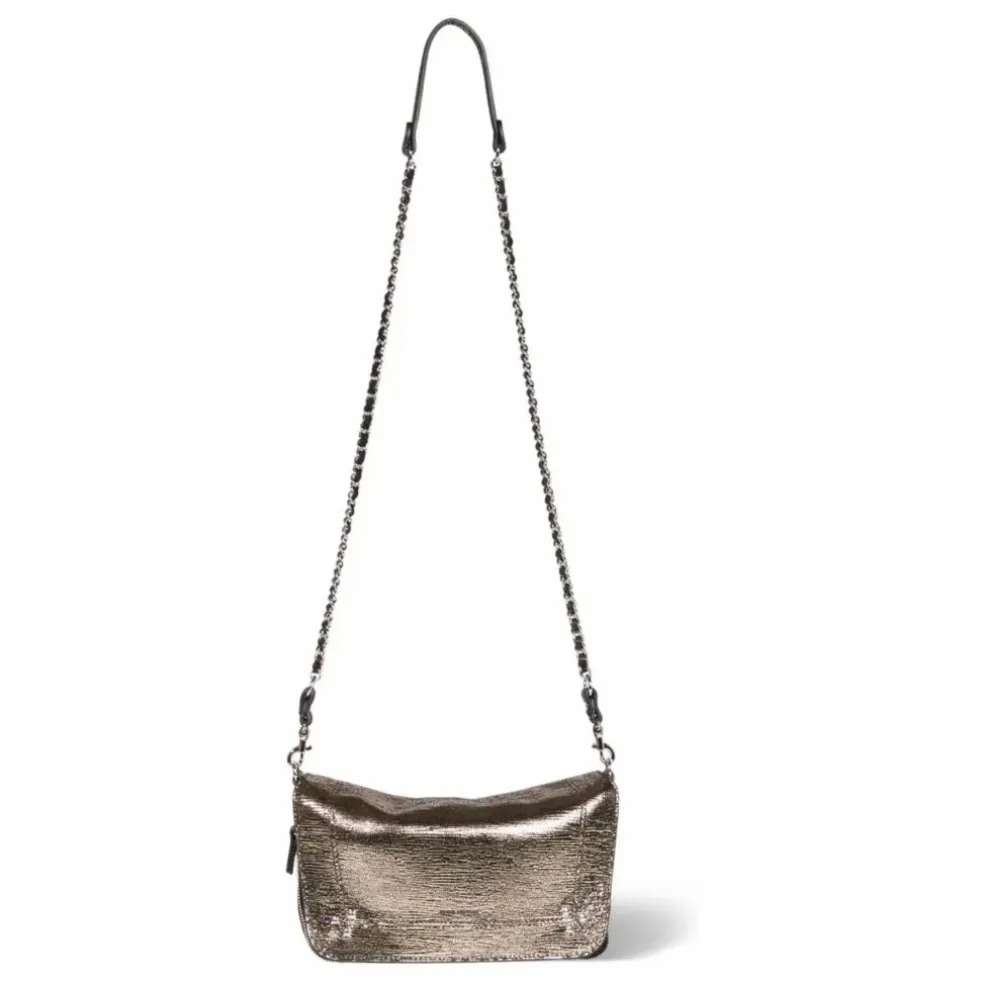 Sac Bobi S Chèvre Lamé | Champagne