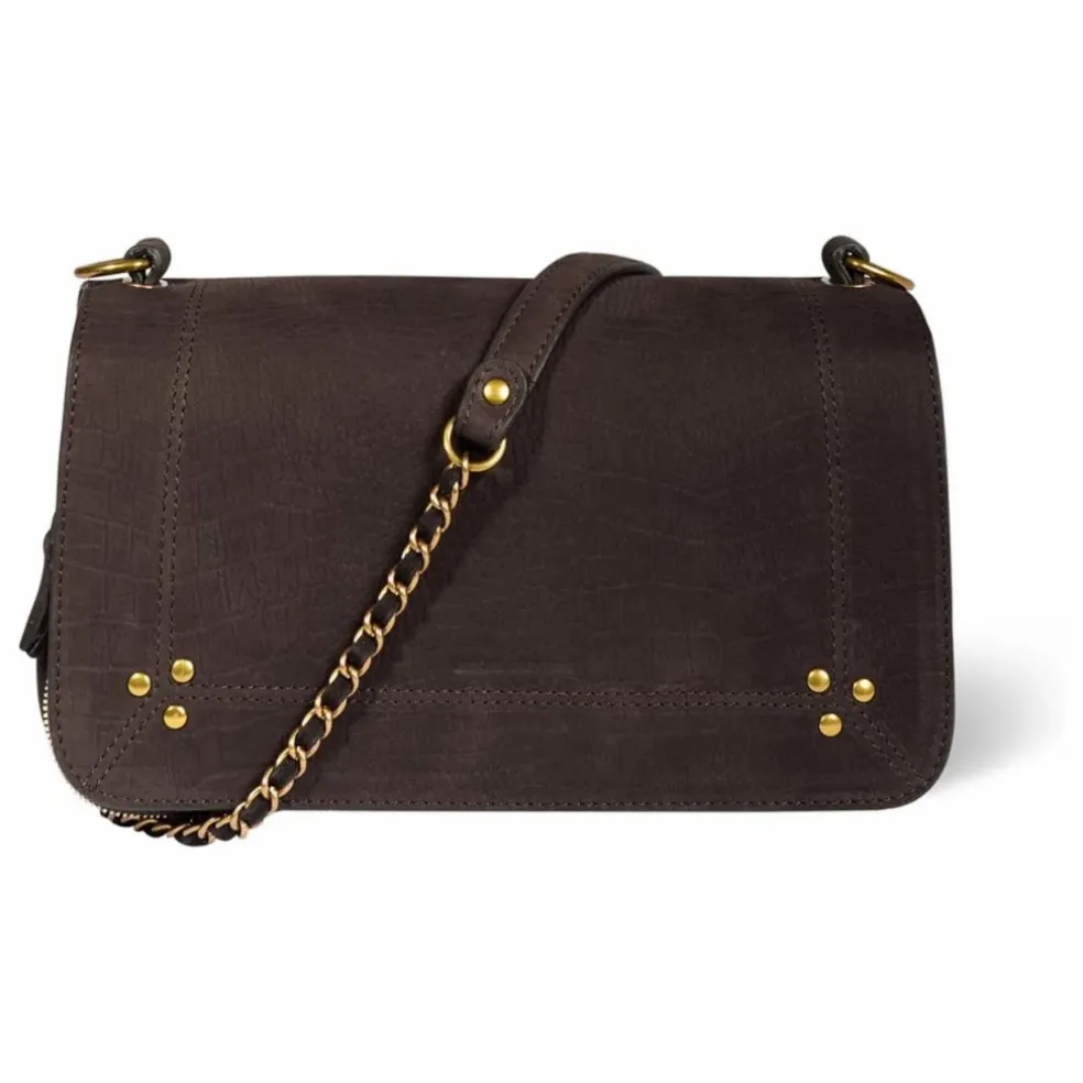 Sac Bobi Taurillon Imprimé Croco | Miel