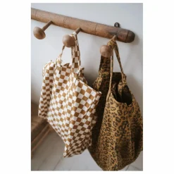 Sac cabas Elisa Damier | Caramel