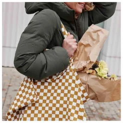 Sac cabas Elisa Damier | Caramel