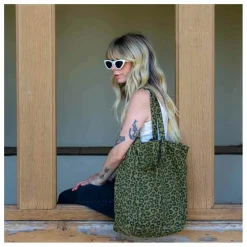Sac cabas Elisabeth Graou | Olive
