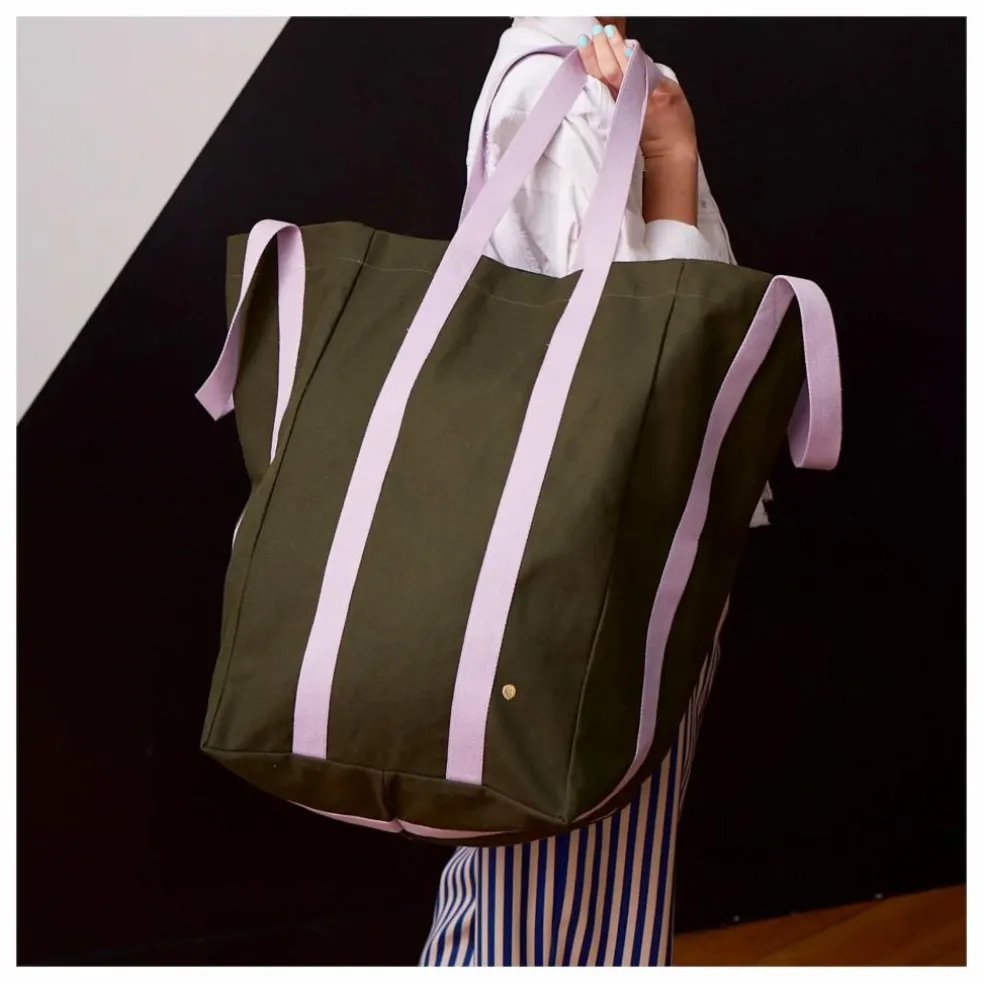 Sac cabas Maxi Poppins | Vert foncé
