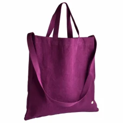 Sac City Iona en toile de coton | Pourpre