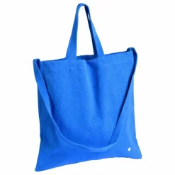Sac City Iona en toile de coton | Bleu