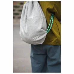 Sac de gym en jersey | Gris chiné